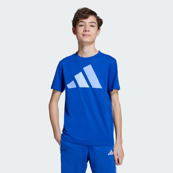 Azul Playera Essentials Kids