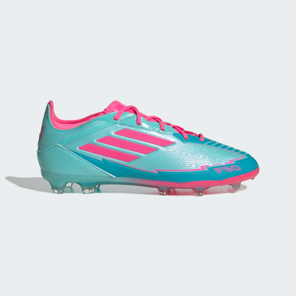Τιρκουάζ F50 Elite Messi Firm Ground Boots Kids