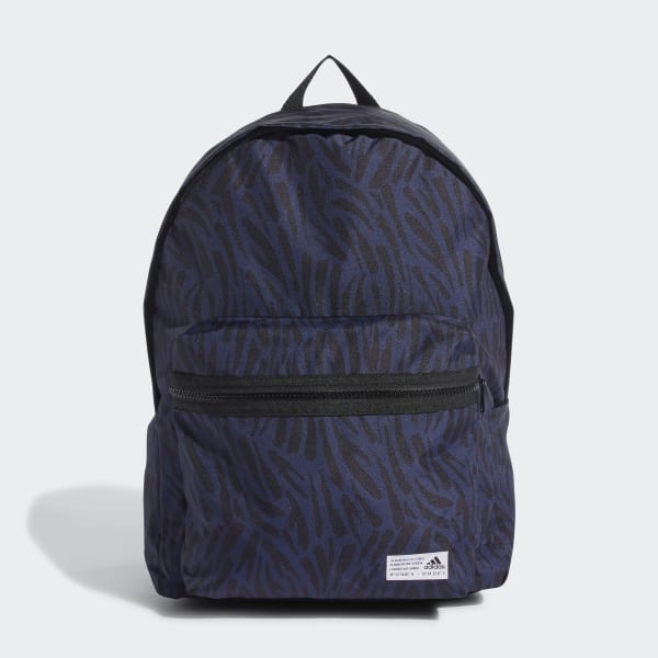 Γκρι Classic Fabric Graphic Backpack WH115