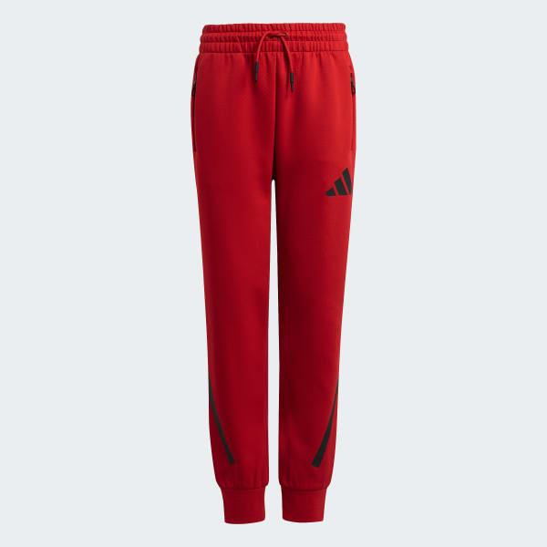 Youth red adidas pants hot sale