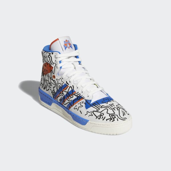 White Rivalry Hi Keith Haring Shoes EPC75
