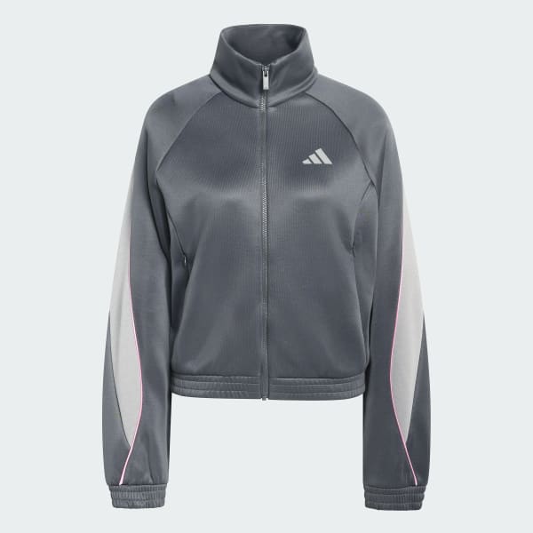 Grau Stadium Trainingsjacke