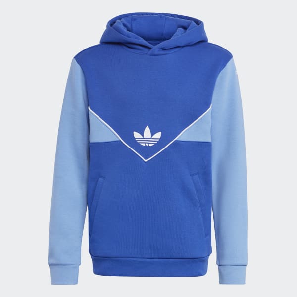 Niebieski Adicolor Hoodie