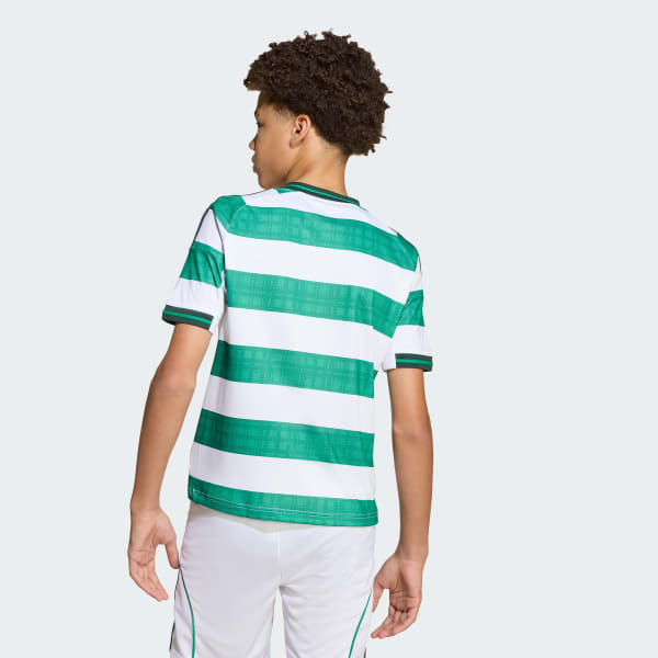 Blanc Maillot Domicile Celtic FC 25/26 Enfants
