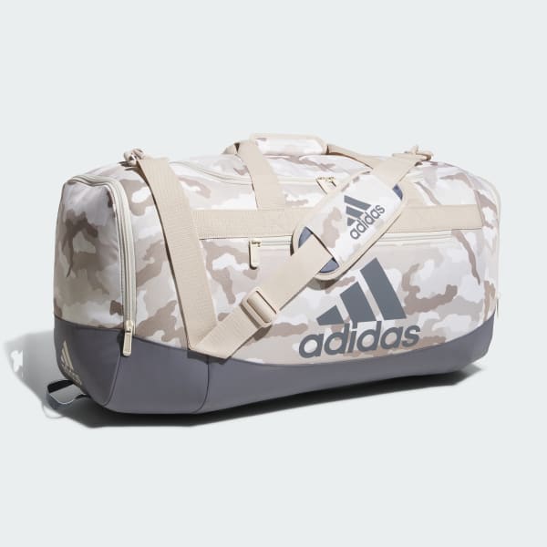 adidas Defender IV Medium Duffel - Brown | Free Shipping with
