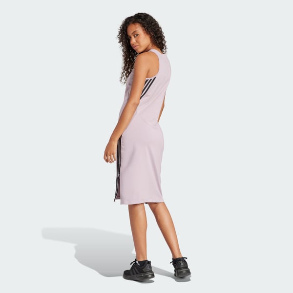 Lilla Future Icons 3-Stripes kjole