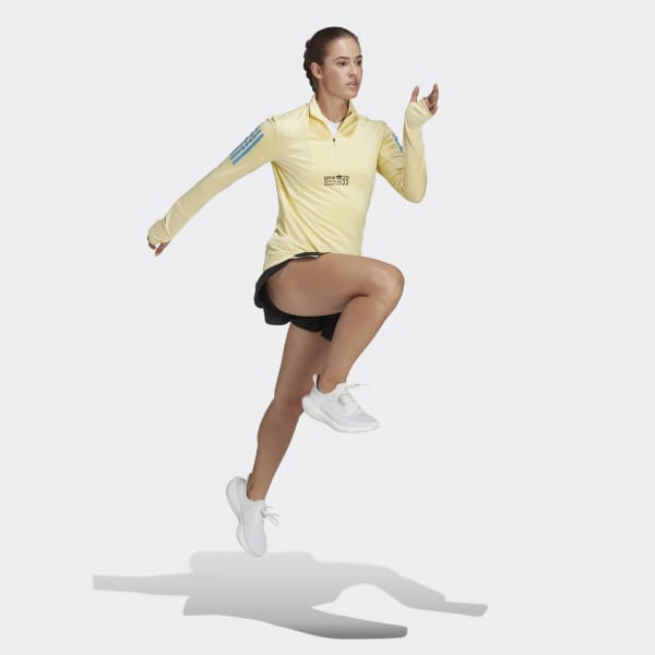 Yellow Own The Run Long-Sleeve Top EBS71