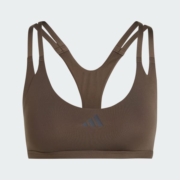 Verde Top Esportivo Aeroimpact Luxe Training Light-Support