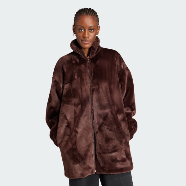 Adidas furry sale jacket