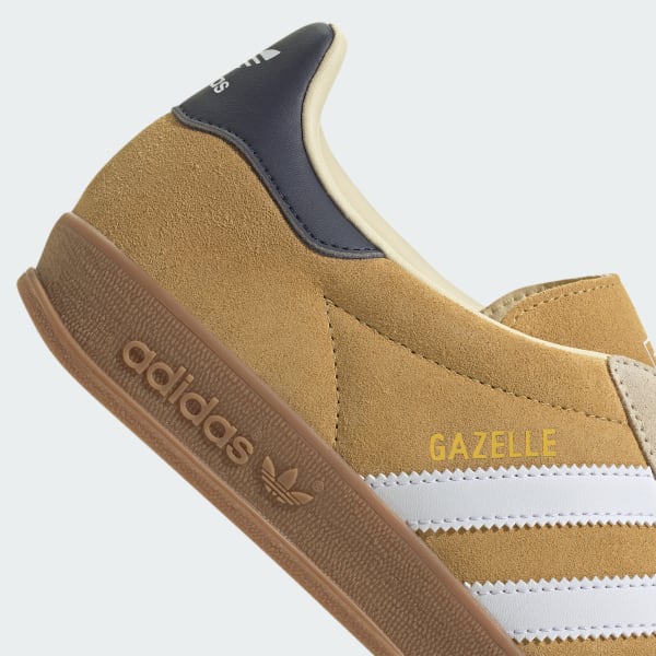 adidas Gazelle Indoor Shoes - Beige | Free Shipping with adidas Gazelle Indoor Shoes - Beige | Free Shipping with