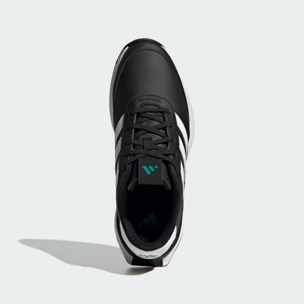 Black S2G 24 Leather Spikeless Golf Shoes