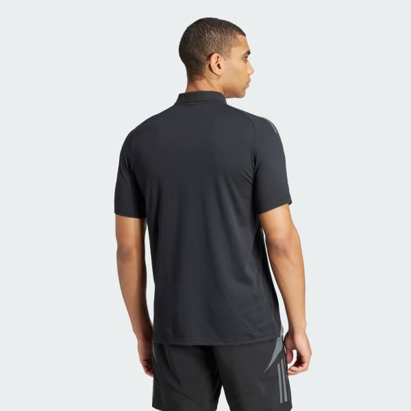 Black Tiro 24 Competition Polo Shirt