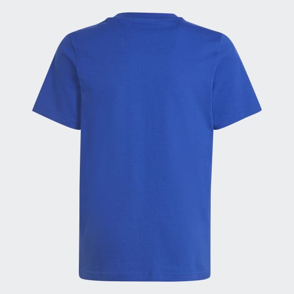 Niebieski Glam Graphic T-Shirt