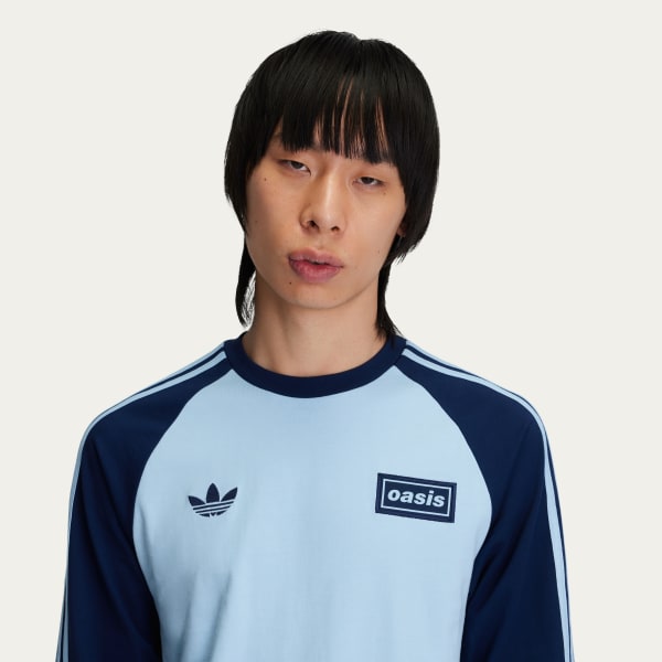 adidas Originals × Oasis ツアー スリーストライプス 長袖T
