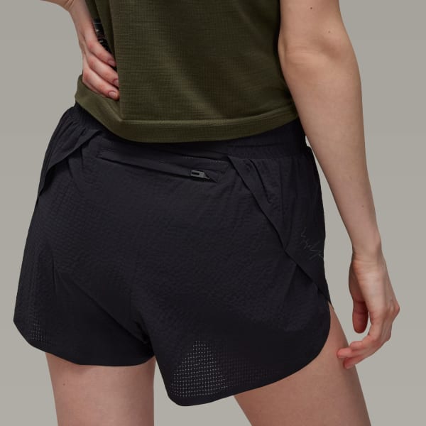 adidas Y-3 Running Shorts - Black | Free Shipping with
