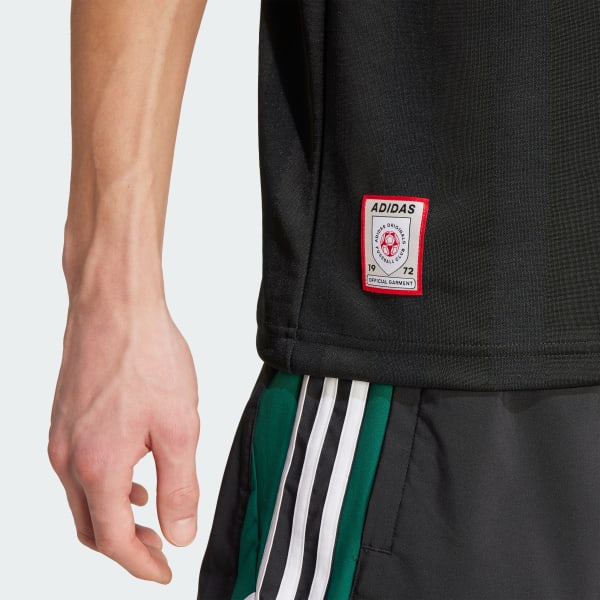 adidas Camiseta con rayas de los años 90 Negro adidas Argentina