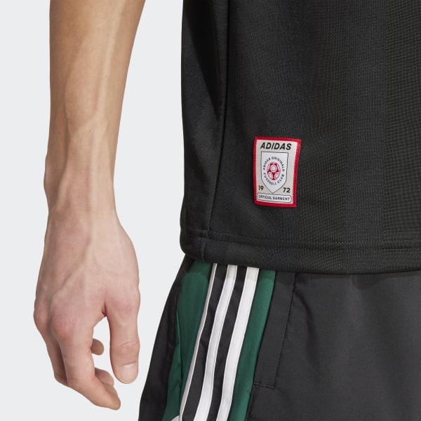 adidas 90s Stripe Jersey - Black | adidas Singapore
