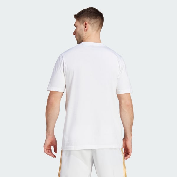 Blanco Playera Street Estampada Real Madrid