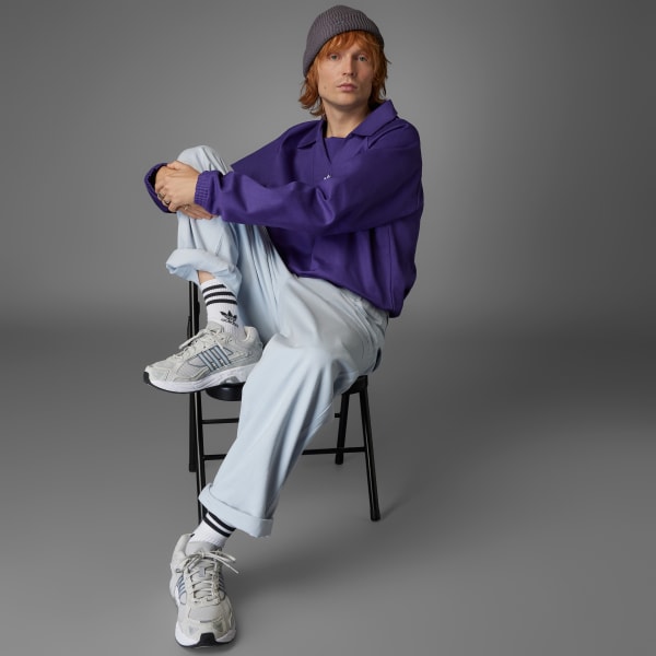 Μωβ Real Madrid Terrace Icons Drill Top