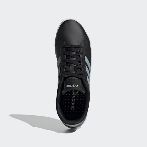 Schwarz Courtpoint Schuh