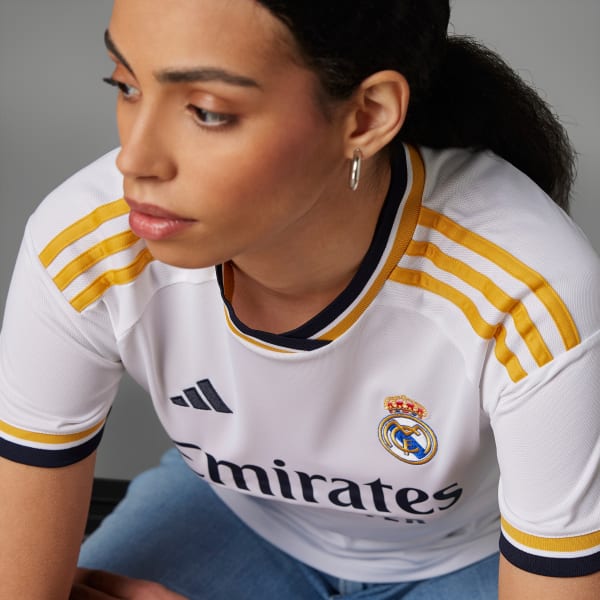 White Real Madrid 23/24 Home Jersey