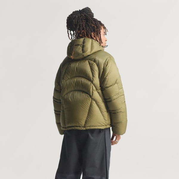 adidas ナイロンジャケット グリーン りまん｜adidasのナイロンジャケットを使ったコーディネート - WEAR