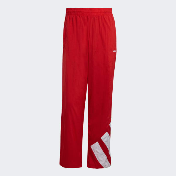 Red ADICOLOR BLOCKED TRACKPANTS