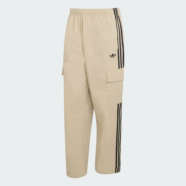 Beige PANTS CARGO ADICOLOR CLASSICS 3 FRANJAS