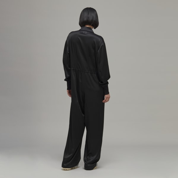 Negro Enterizo Largo Classic Tech Silk