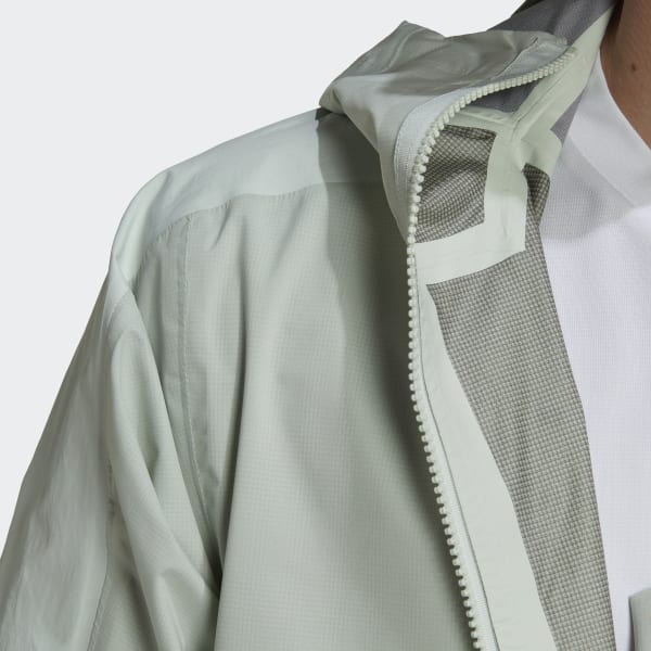 Vert VESTE DE MONTAGNE TERREX XPLORIC RAIN.RDY WI045