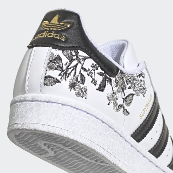 Women's Superstar Cloud White and Black 