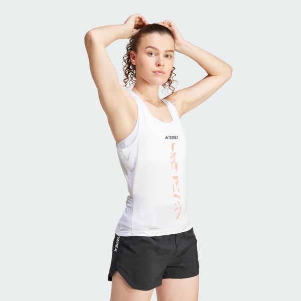 Blanco Playera sin Mangas Terrex Xperior