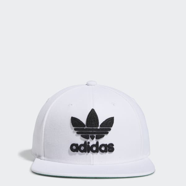 adidas Trefoil Snapback Hat - White | EW7946 | adidas US