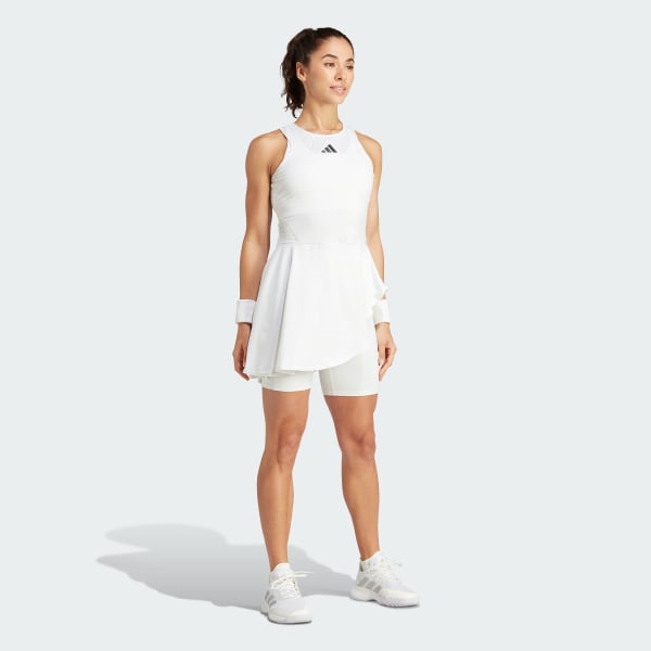adidas Women's Tennis AEROREADY Pro Tennis Dress - White adidas US