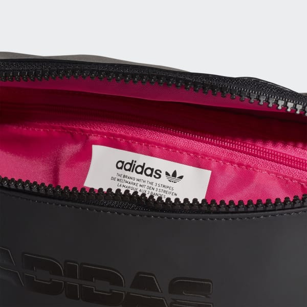 black and red adidas bag