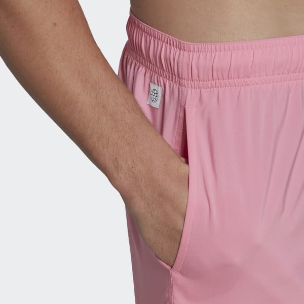 Pink Short Length Solid badeshorts LBS88