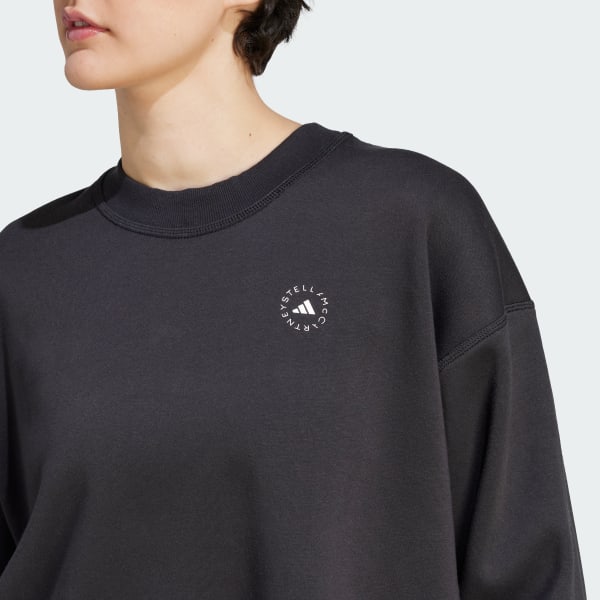 Adidas by stella mccartney fleece sweatshir deals