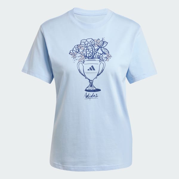 Blue Tech Illustrate Graphic Tee