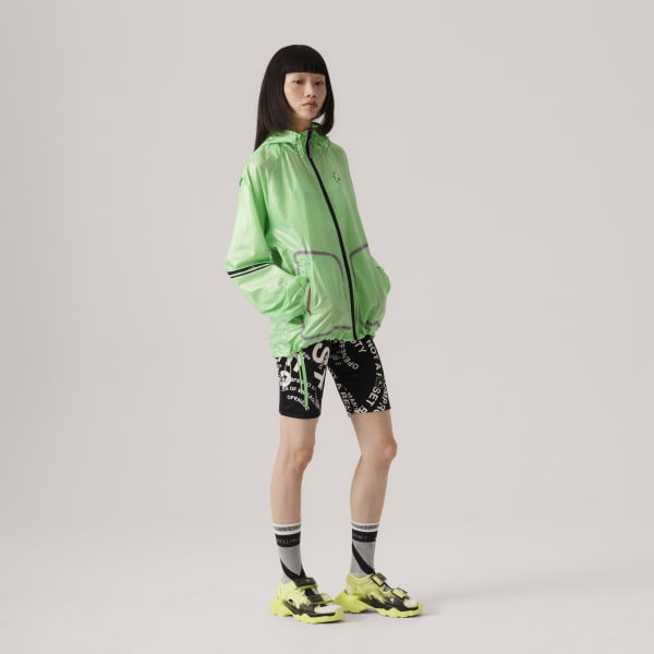 Green TruePace running shorts  adidas By Stella McCartney
