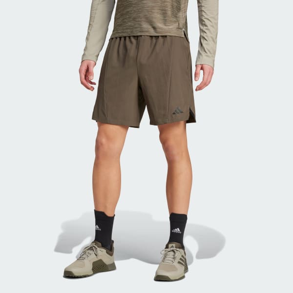 สีเขียว กางเกงออกกำลังกายขาสั้น Designed for Training