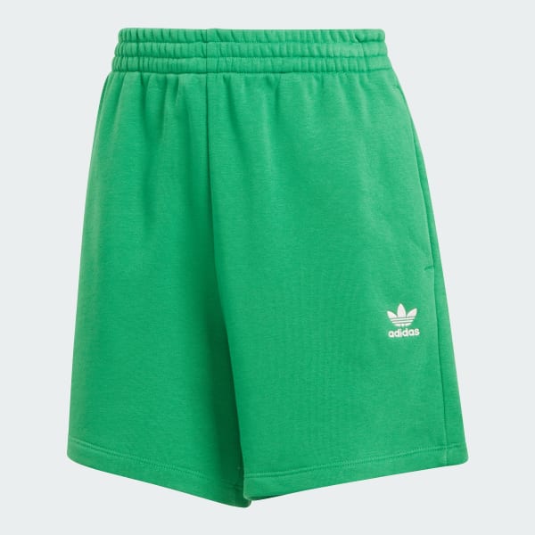 Green Women\'s Terry Essentials Adicolor - US adidas Lifestyle | Shorts adidas | French