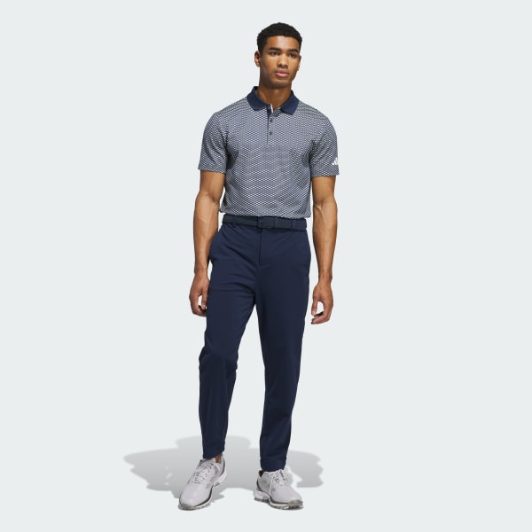 adidas Beyond Textured Golf Polo Shirt - Navy adidas Beyond Textured Golf Polo Shirt - Navy