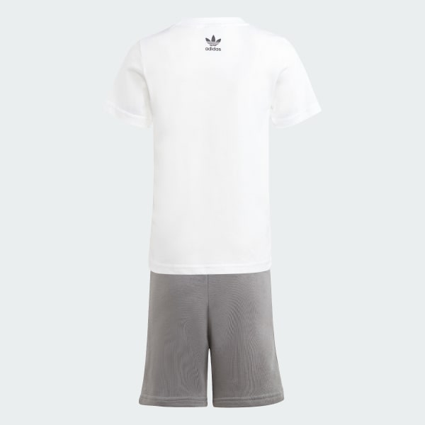 Blanco Conjunto de Camiseta Corta adidas Originals x Hello Kitty