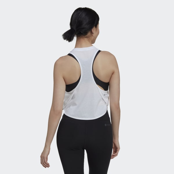 Bianco Canotta AEROREADY Made for Training Floral WR739