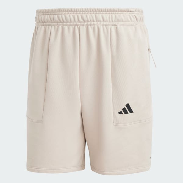 Adidas shorts beige deals