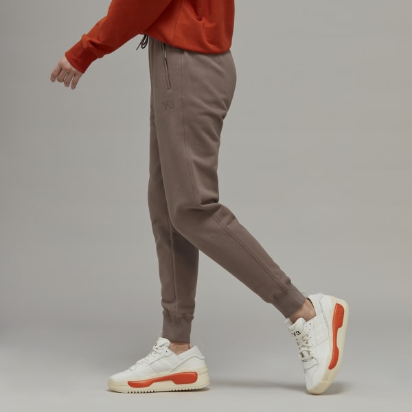 Marron Pantalon Y-3 Classic Terry Cuffed EKD67