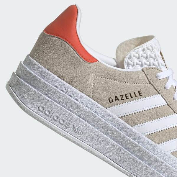 Zapatilla Adidas Gazelle Bolt Beige Mujer