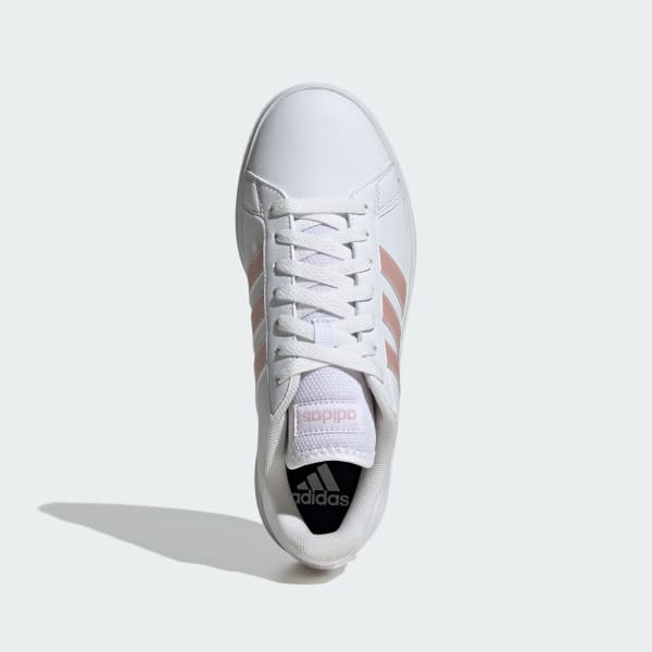 White Grand Court TD Lifestyle Court Casual Shoes