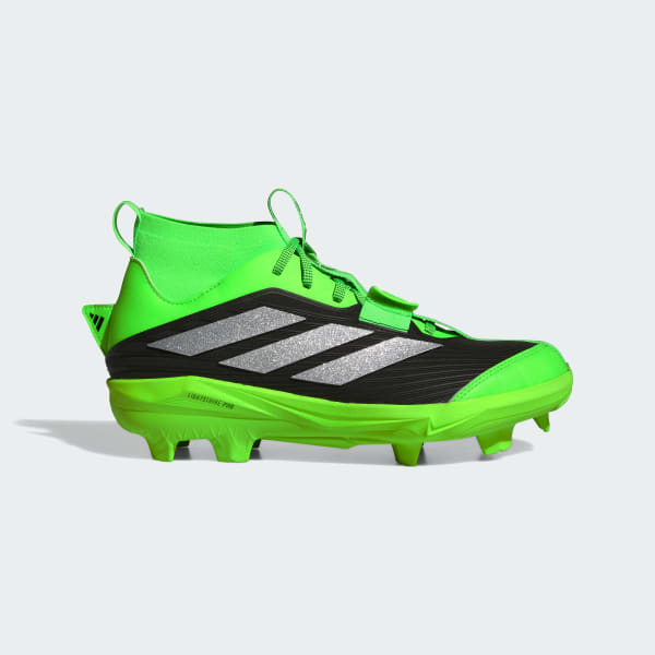 adidas Adizero Edge+ Cleats - Green | Free Shipping with