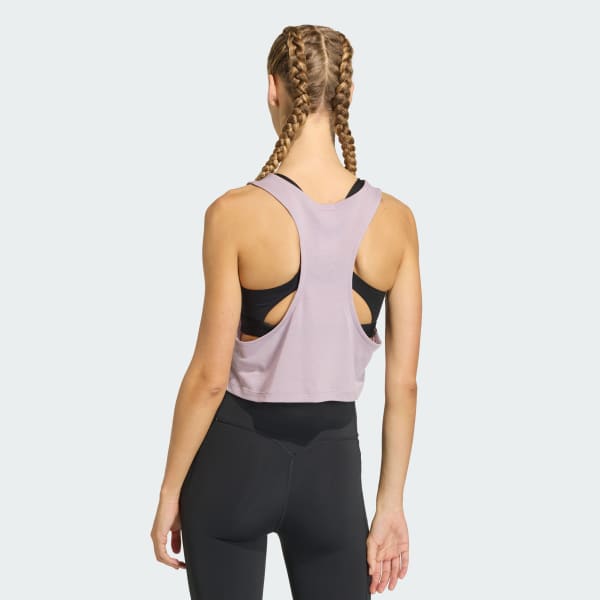 Roxo Regata Cropped Yoga Essentials